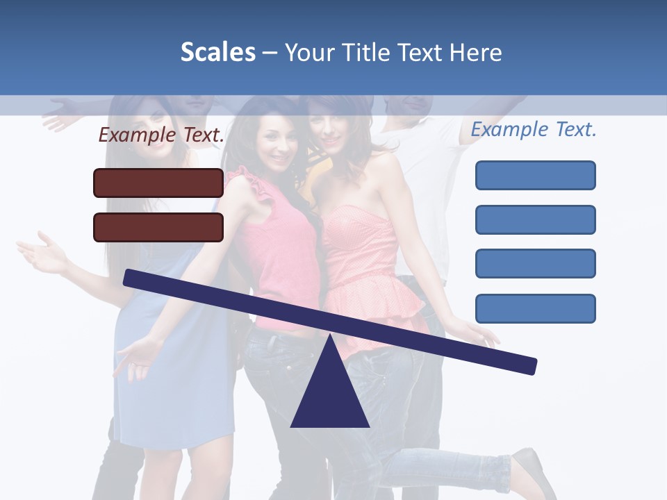 Vertical Young Shot PowerPoint Template