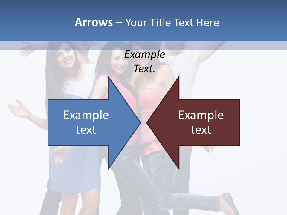 Vertical Young Shot PowerPoint Template
