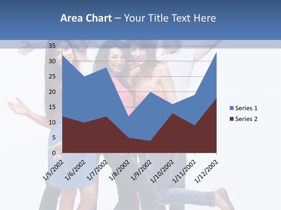 Vertical Young Shot PowerPoint Template