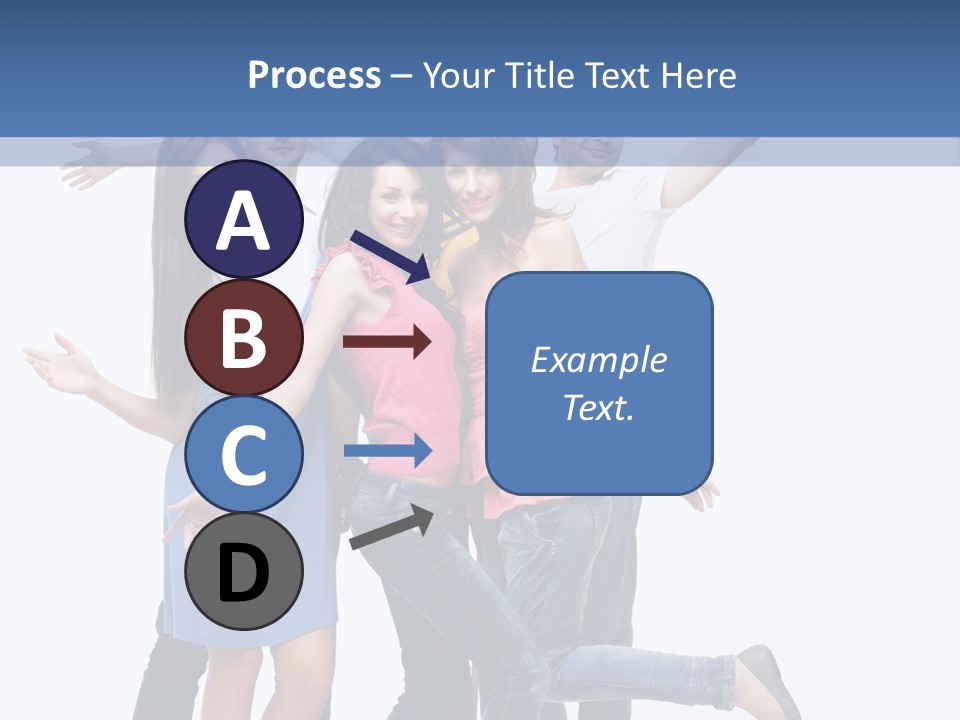 Vertical Young Shot PowerPoint Template