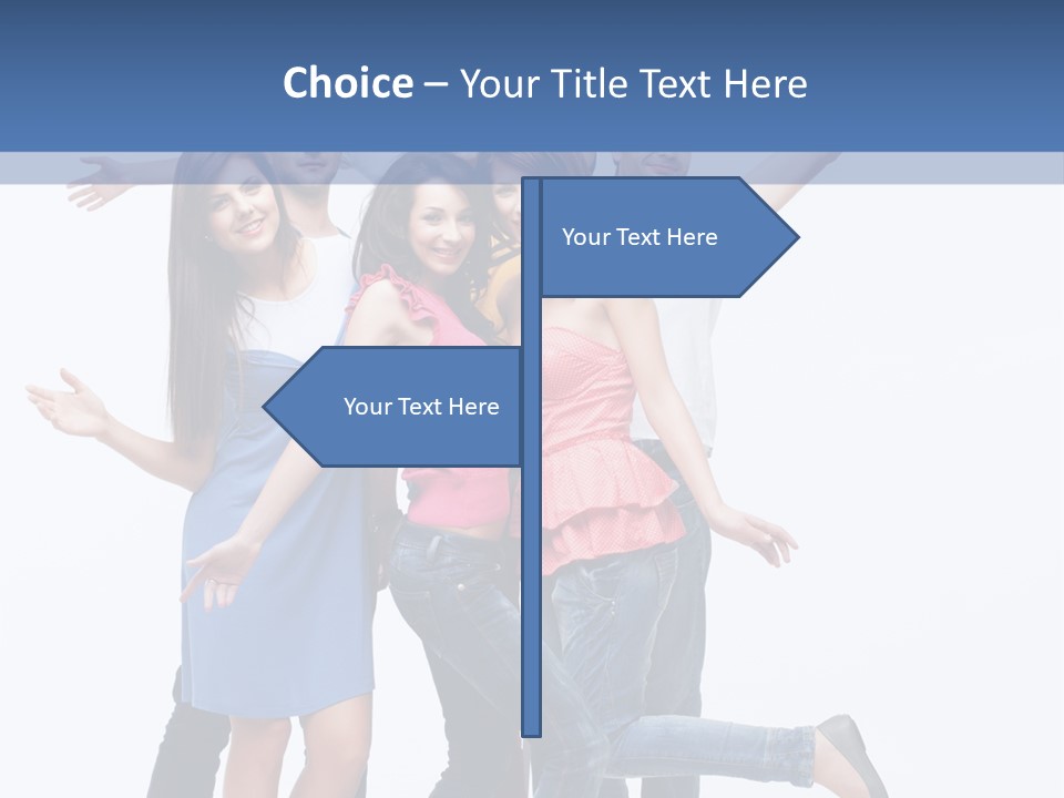 Vertical Young Shot PowerPoint Template