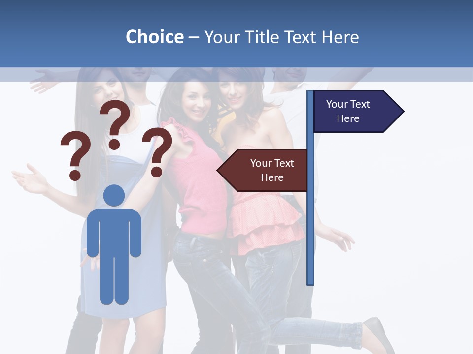 Vertical Young Shot PowerPoint Template