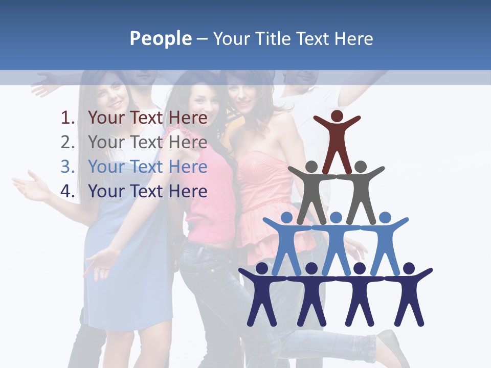 Vertical Young Shot PowerPoint Template