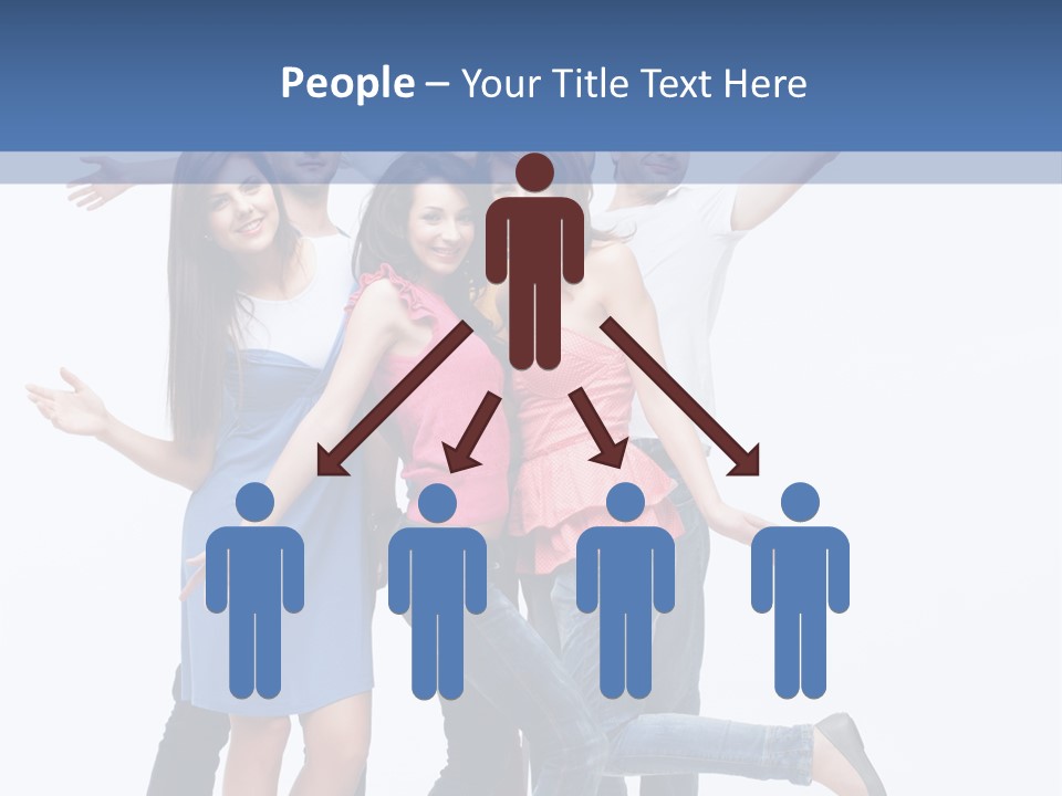 Vertical Young Shot PowerPoint Template