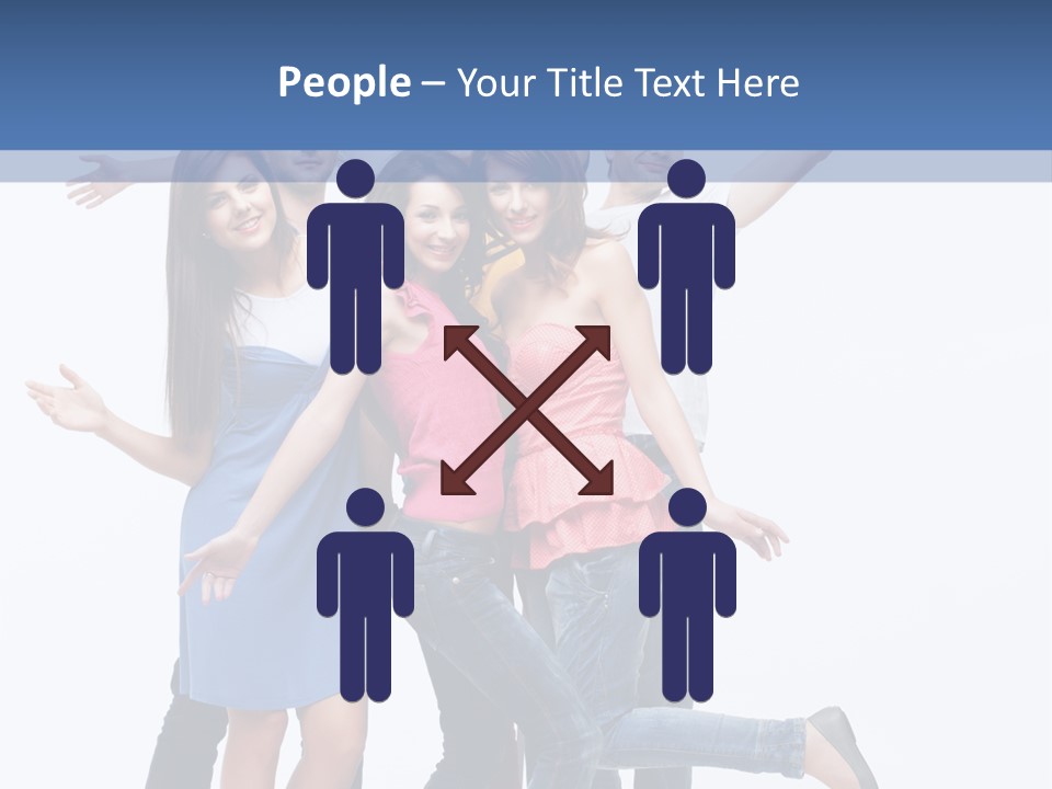 Vertical Young Shot PowerPoint Template