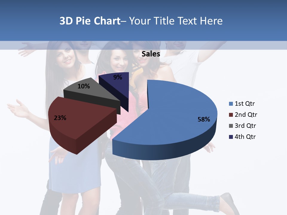 Vertical Young Shot PowerPoint Template