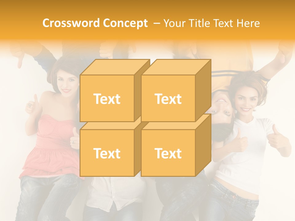 Having Shot Studio Caucasian PowerPoint Template