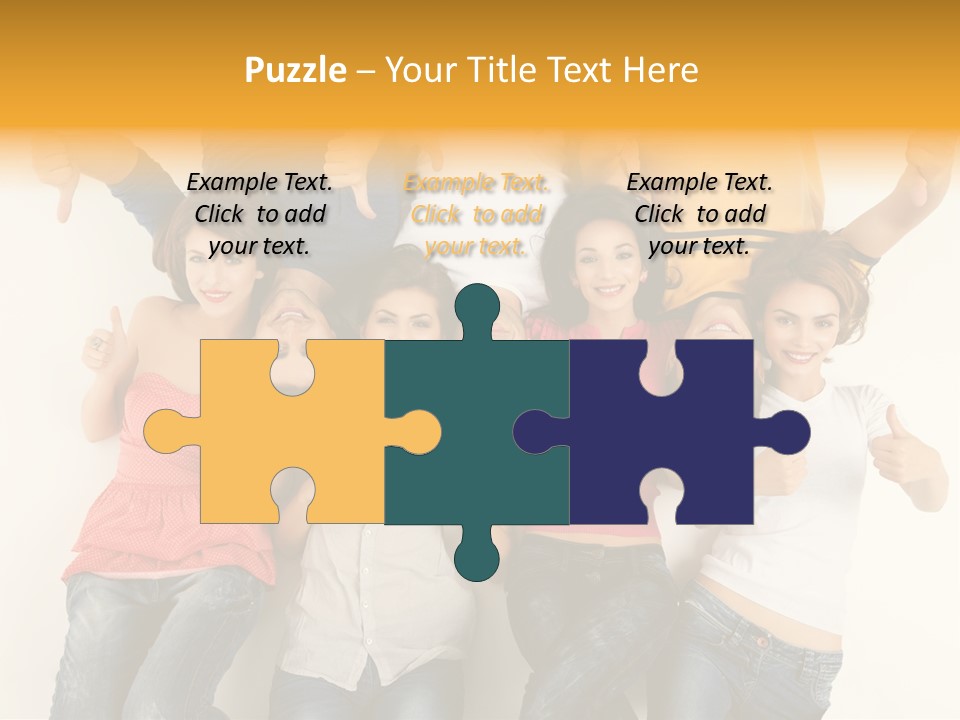 Having Shot Studio Caucasian PowerPoint Template