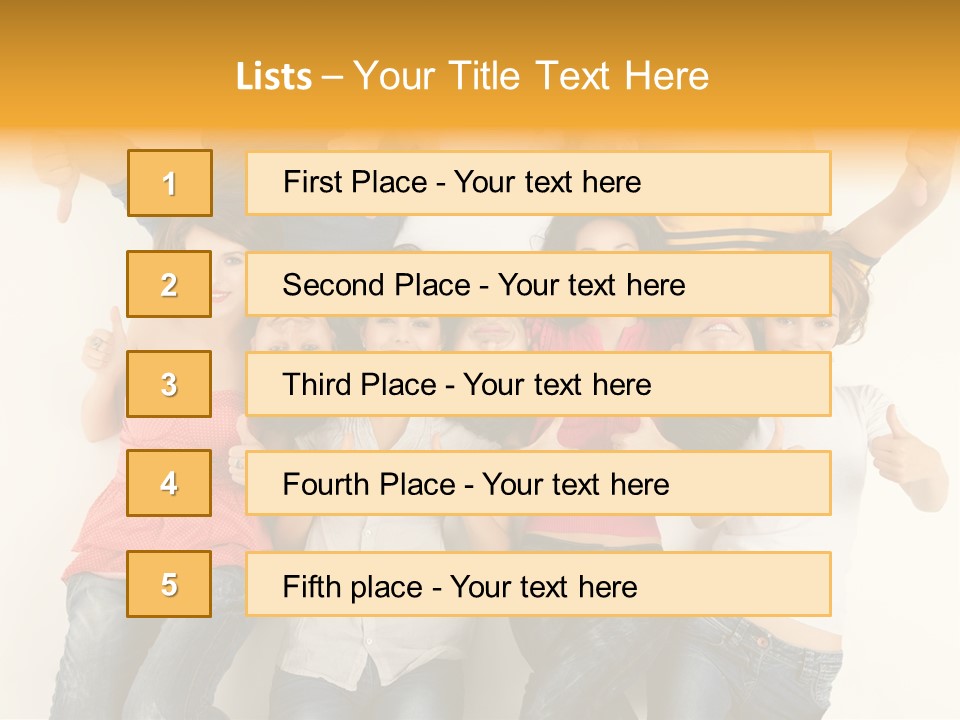 Having Shot Studio Caucasian PowerPoint Template