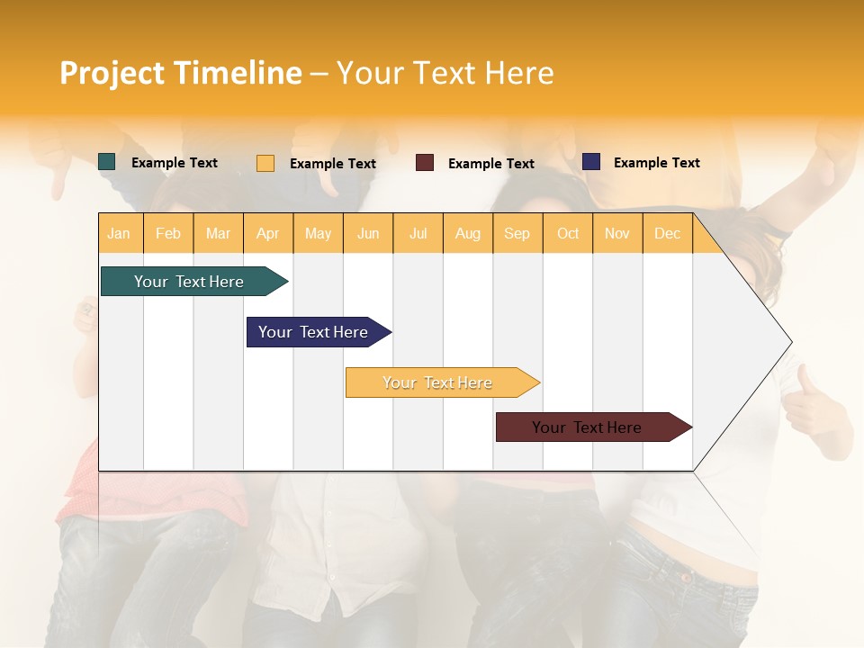 Having Shot Studio Caucasian PowerPoint Template