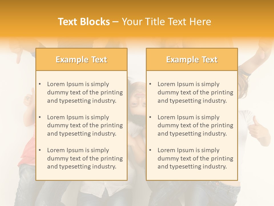 Having Shot Studio Caucasian PowerPoint Template