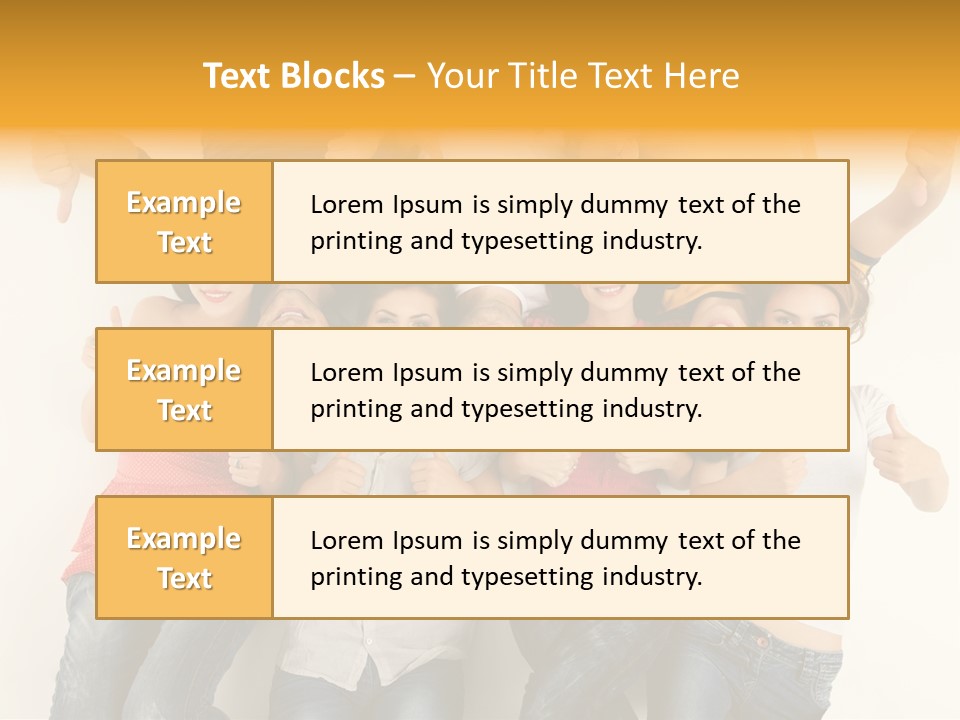 Having Shot Studio Caucasian PowerPoint Template