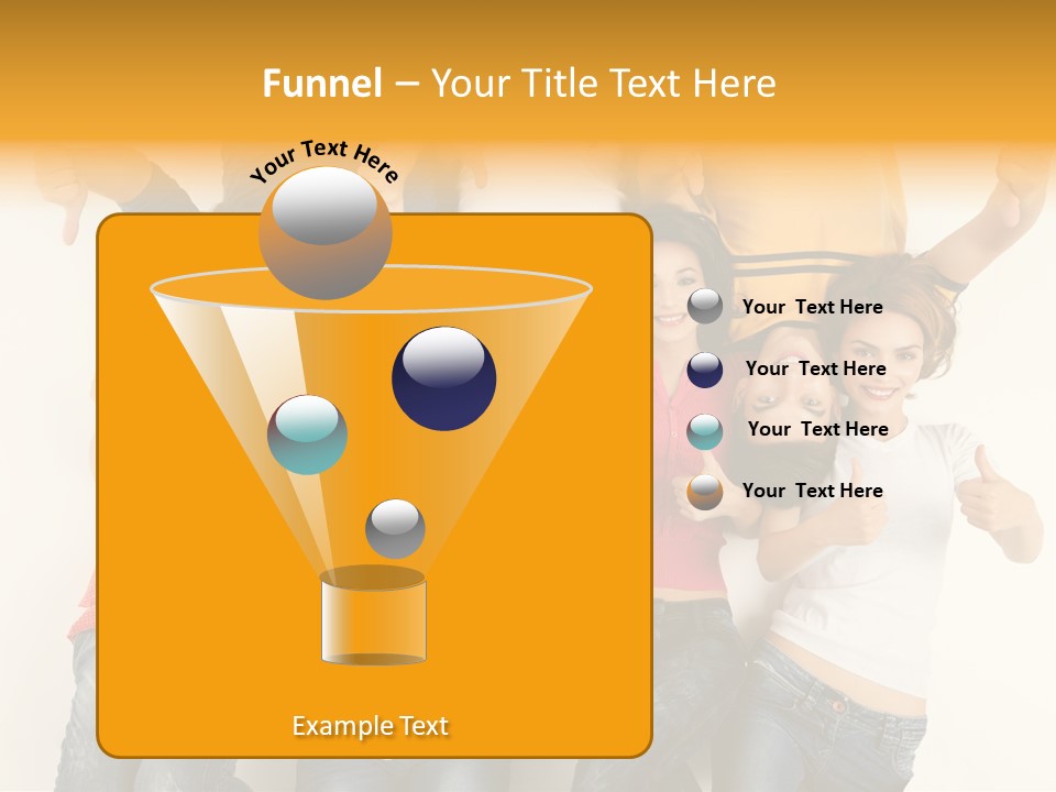 Having Shot Studio Caucasian PowerPoint Template