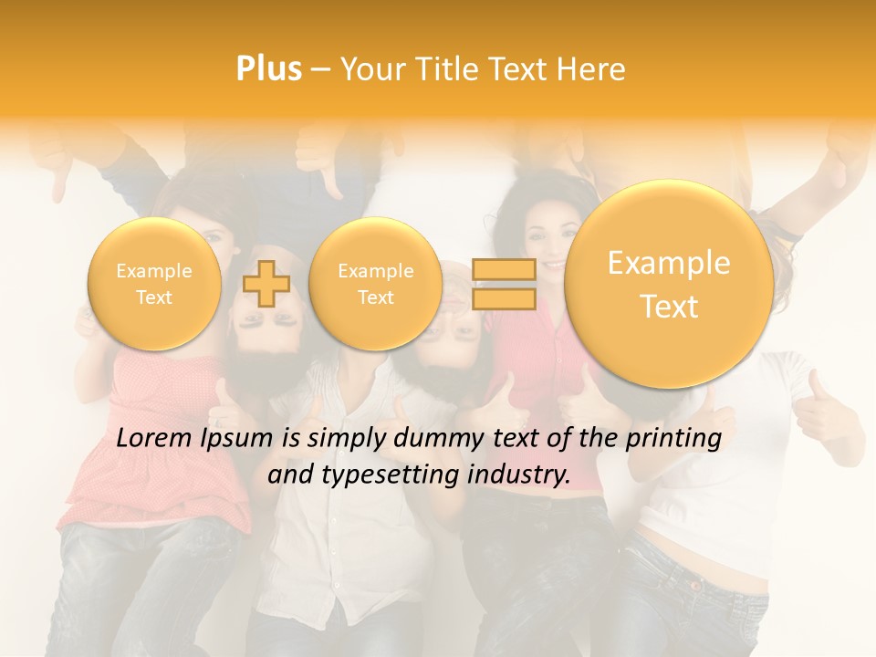 Having Shot Studio Caucasian PowerPoint Template