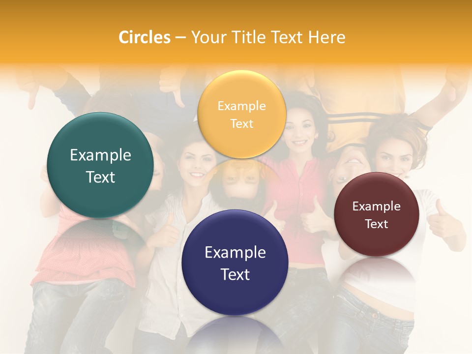 Having Shot Studio Caucasian PowerPoint Template