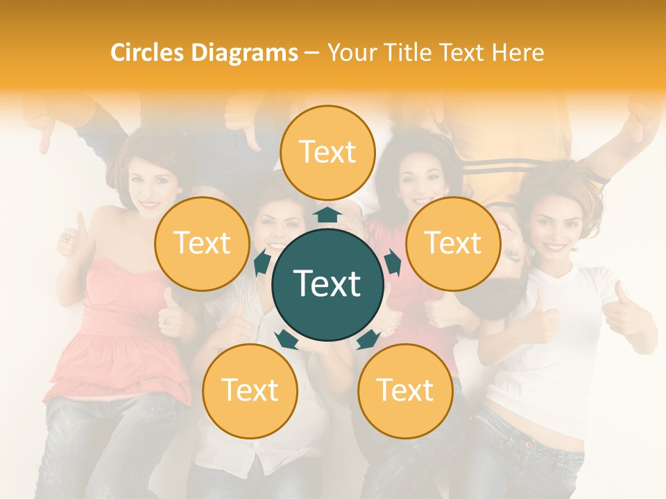 Having Shot Studio Caucasian PowerPoint Template