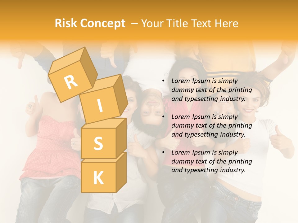 Having Shot Studio Caucasian PowerPoint Template