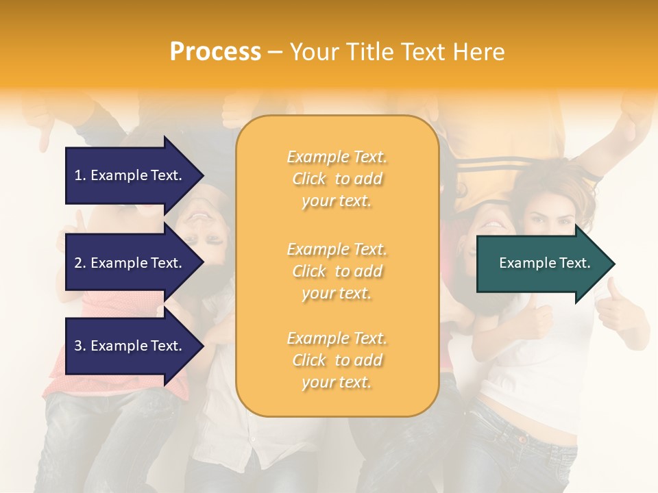 Having Shot Studio Caucasian PowerPoint Template