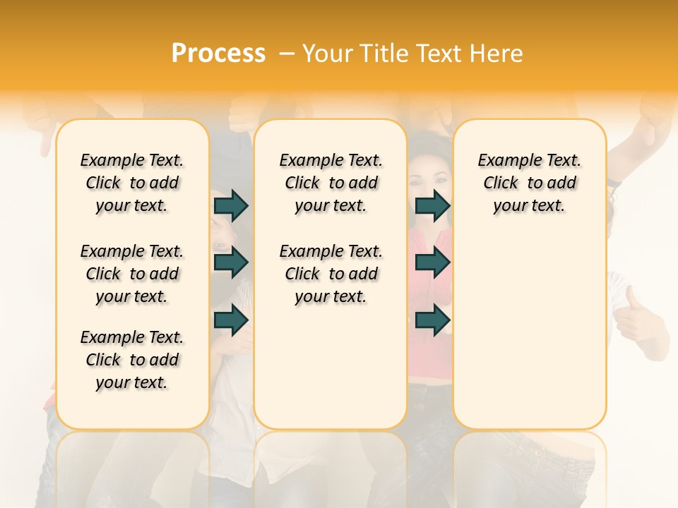 Having Shot Studio Caucasian PowerPoint Template