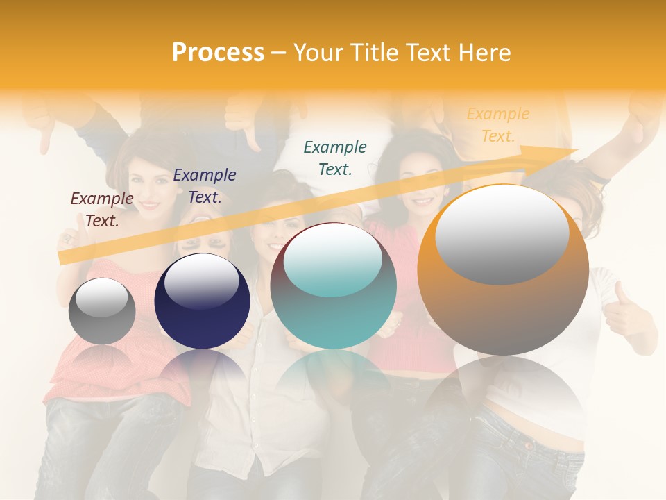 Having Shot Studio Caucasian PowerPoint Template