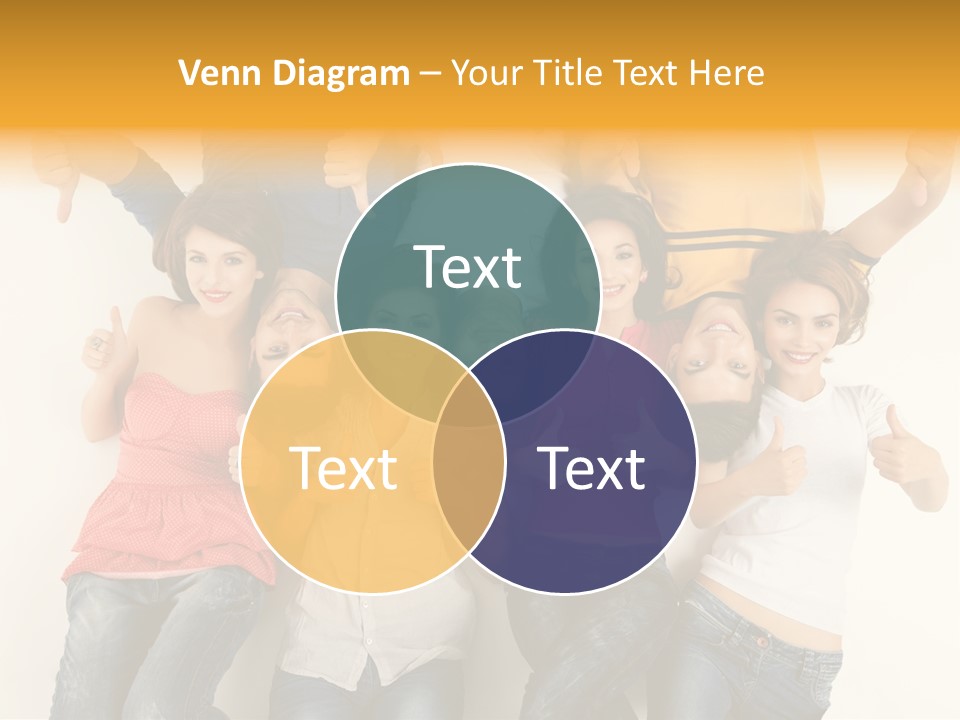 Having Shot Studio Caucasian PowerPoint Template