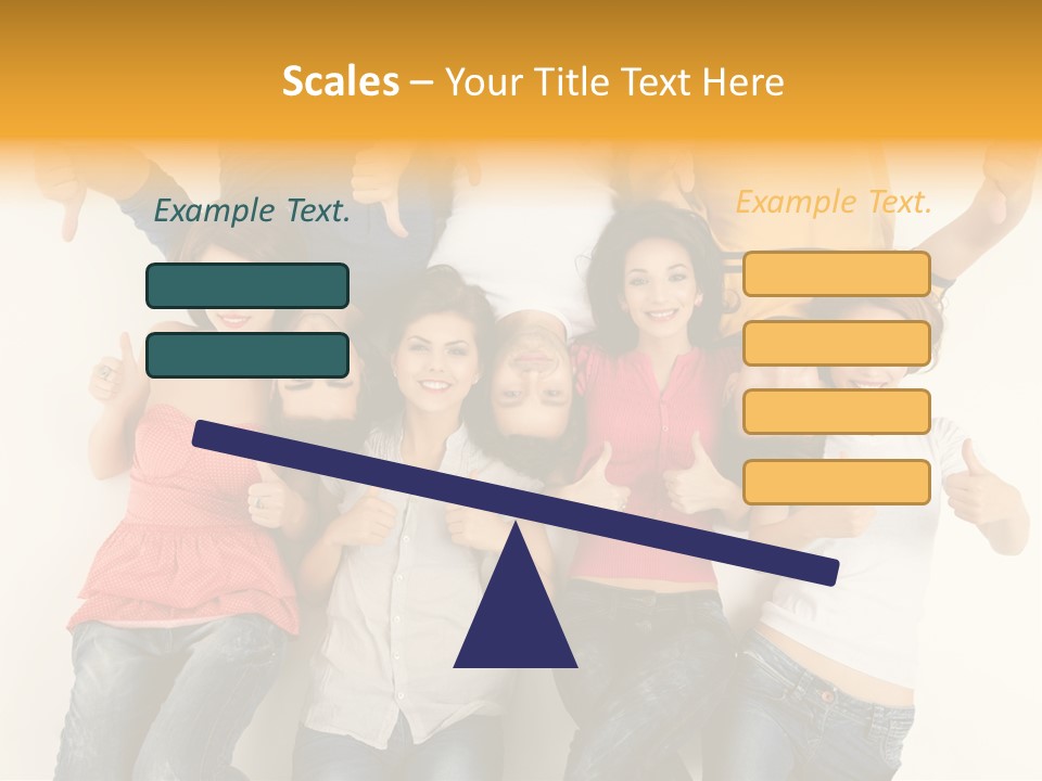 Having Shot Studio Caucasian PowerPoint Template