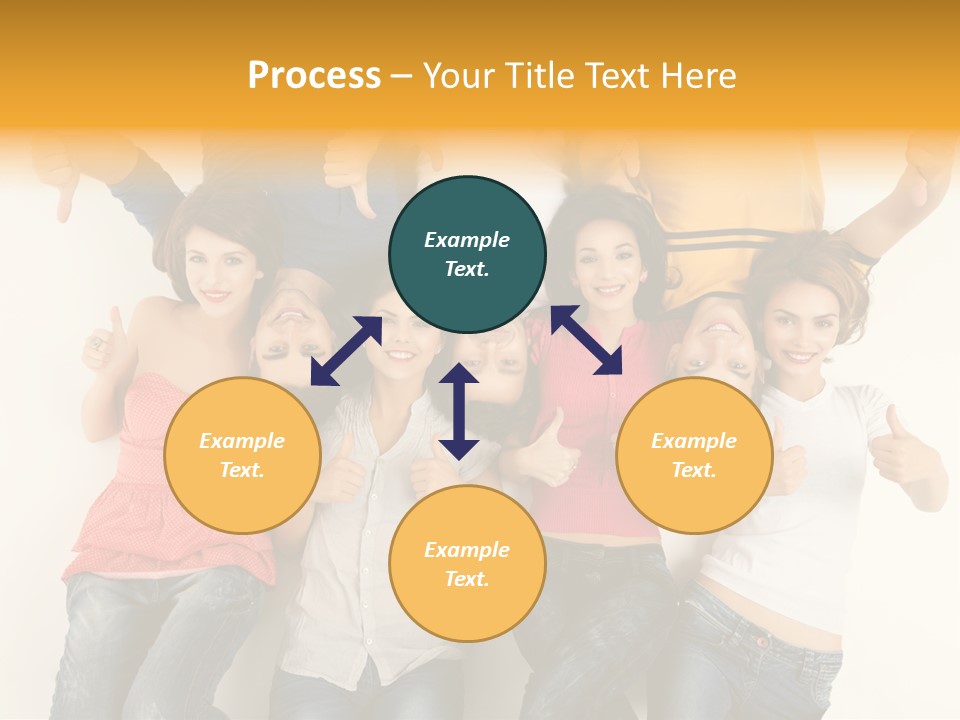 Having Shot Studio Caucasian PowerPoint Template