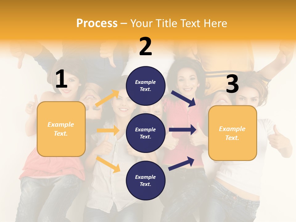 Having Shot Studio Caucasian PowerPoint Template