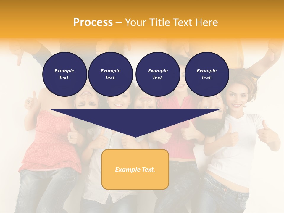 Having Shot Studio Caucasian PowerPoint Template