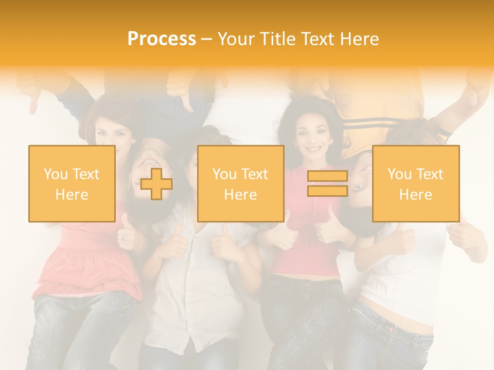 Having Shot Studio Caucasian PowerPoint Template