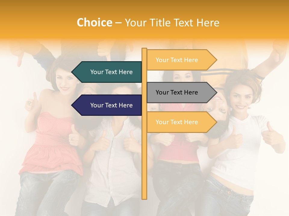 Having Shot Studio Caucasian PowerPoint Template