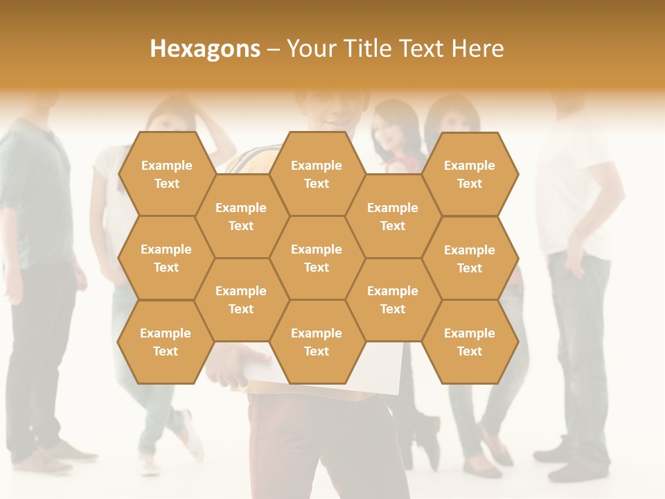 Handsome Advertising Team PowerPoint Template