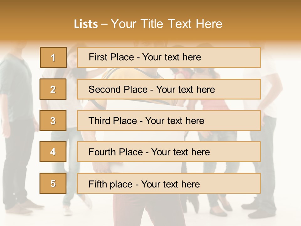 Handsome Advertising Team PowerPoint Template