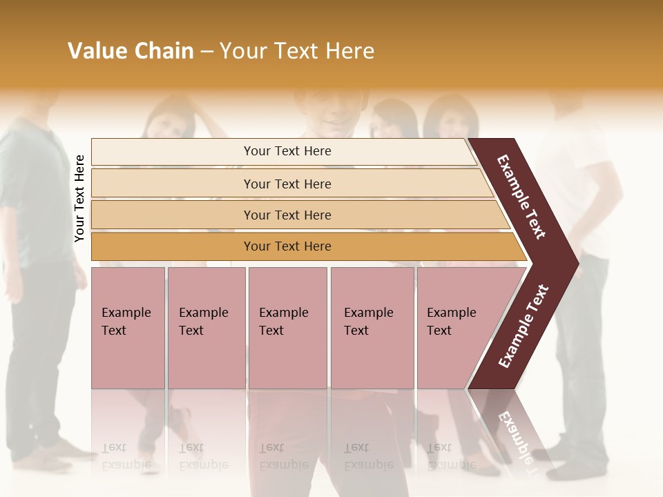 Handsome Advertising Team PowerPoint Template