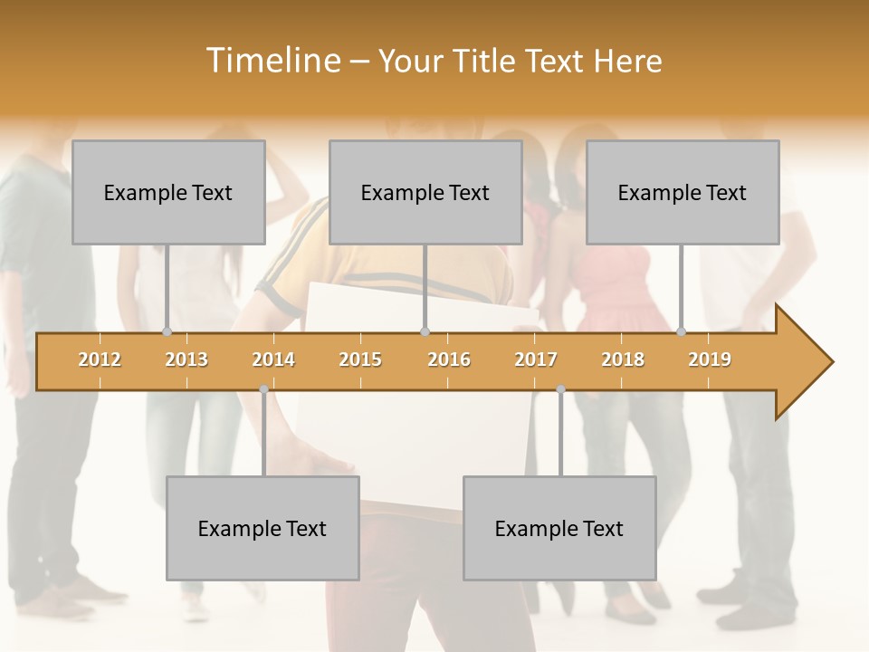 Handsome Advertising Team PowerPoint Template