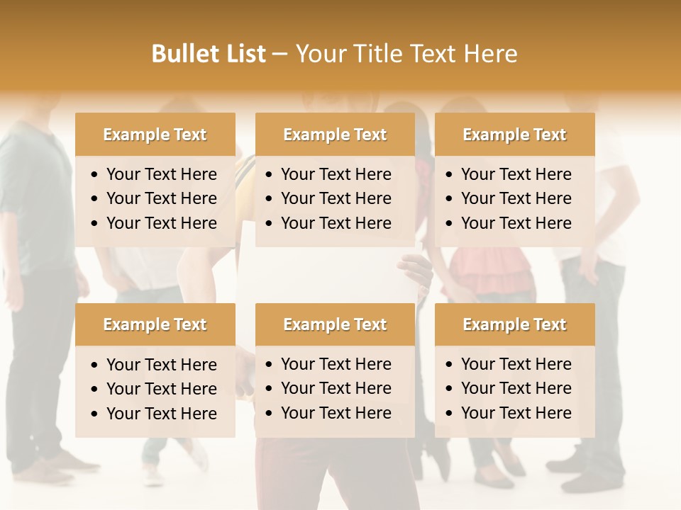 Handsome Advertising Team PowerPoint Template