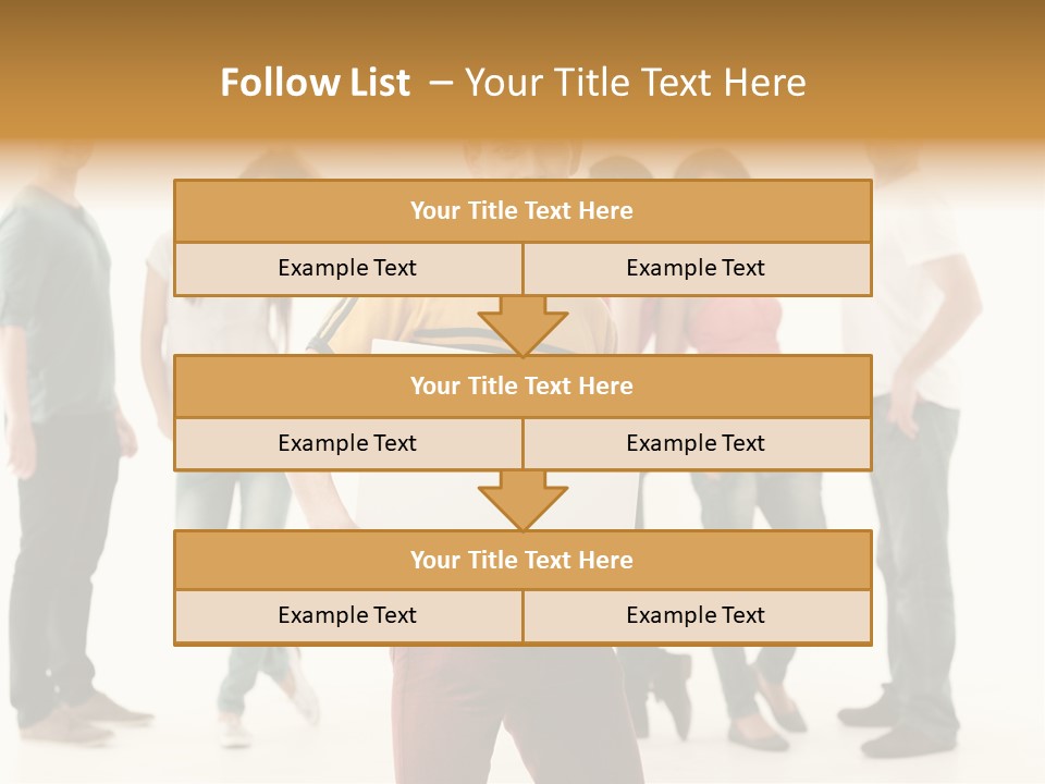 Handsome Advertising Team PowerPoint Template