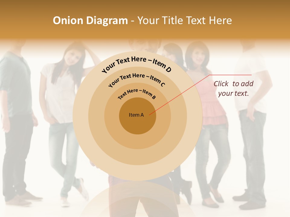 Handsome Advertising Team PowerPoint Template