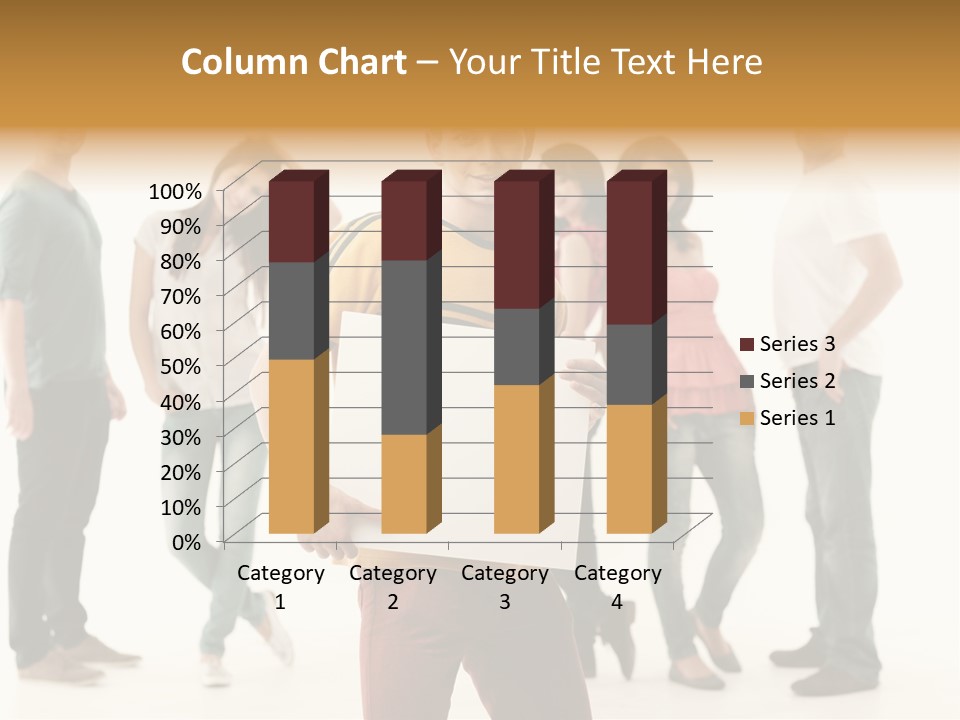 Handsome Advertising Team PowerPoint Template