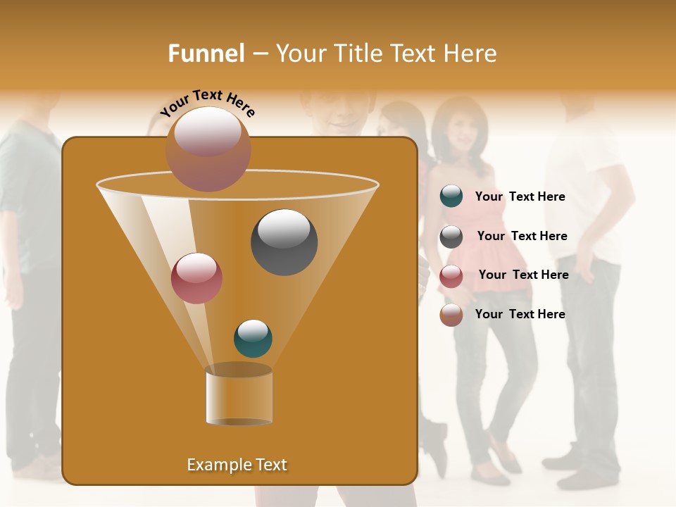 Handsome Advertising Team PowerPoint Template