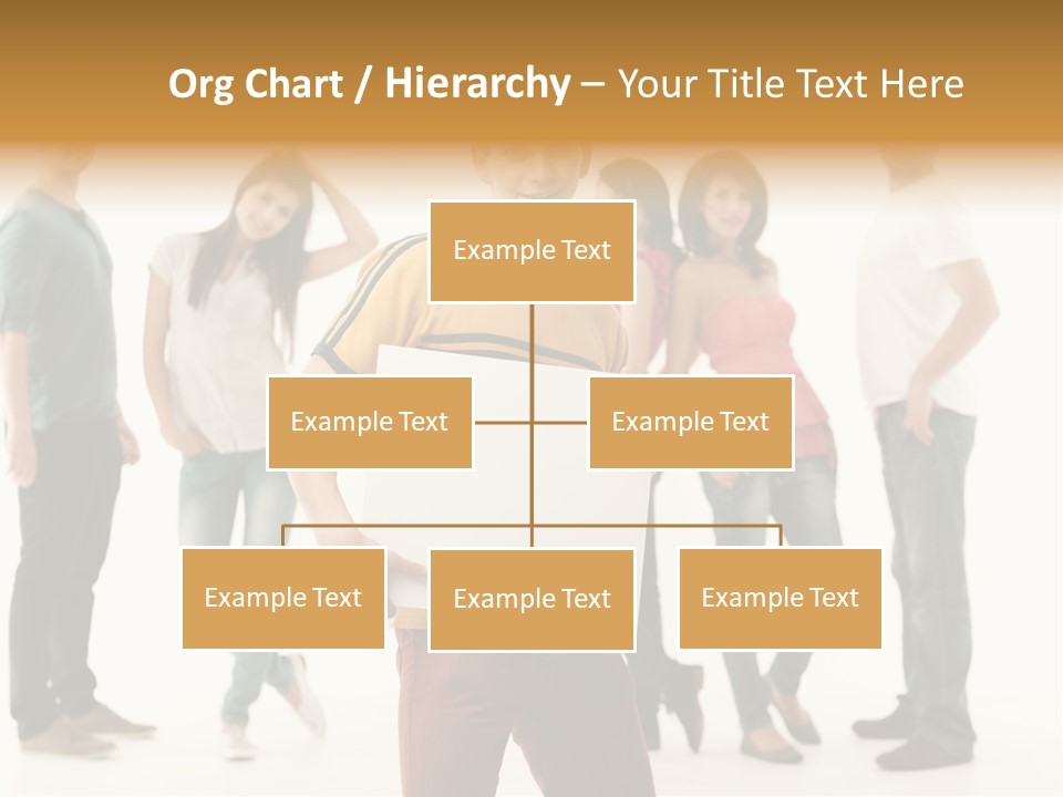 Handsome Advertising Team PowerPoint Template