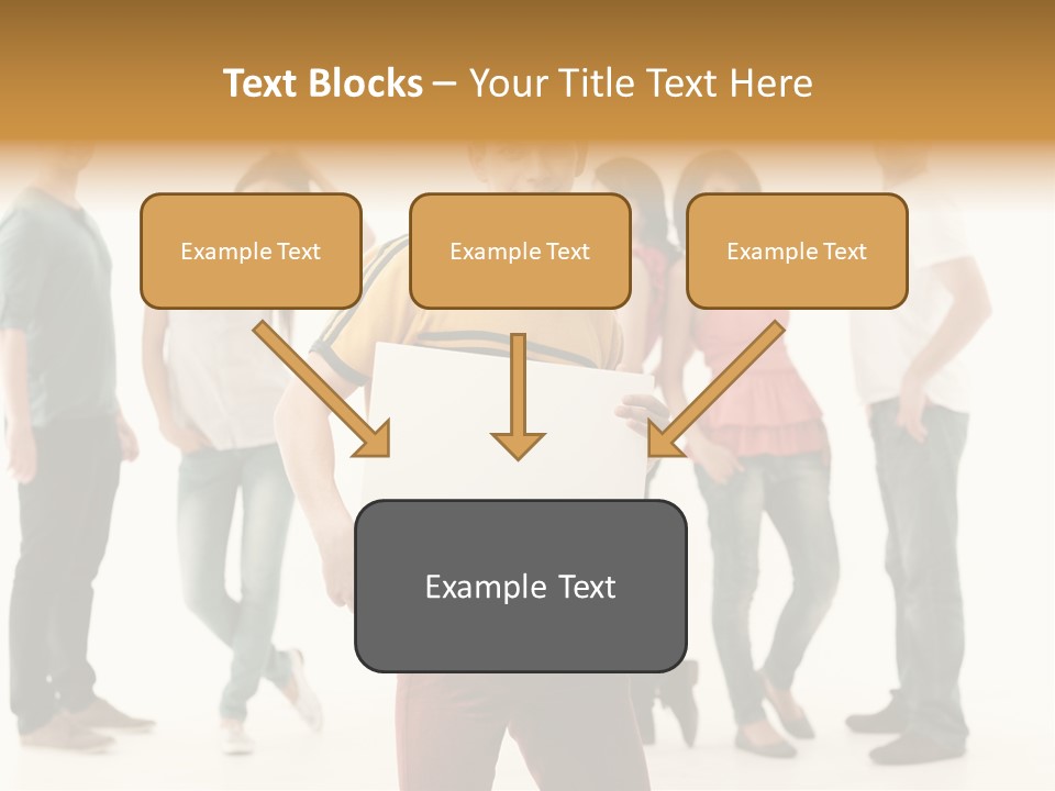 Handsome Advertising Team PowerPoint Template