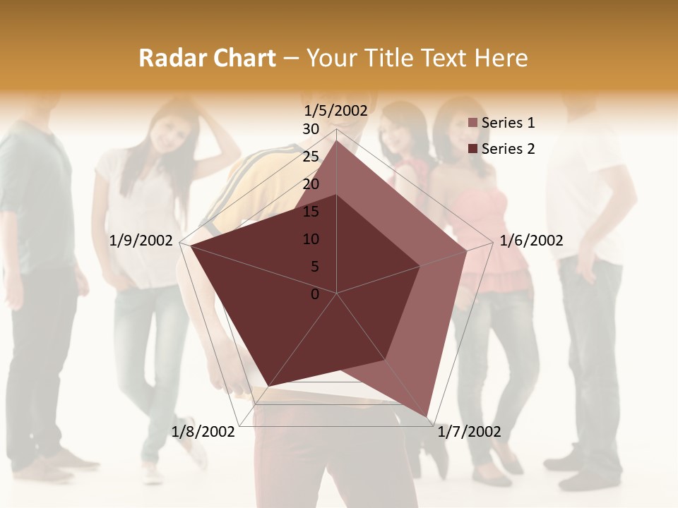 Handsome Advertising Team PowerPoint Template