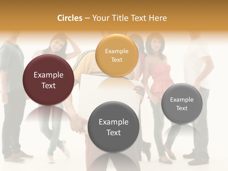 Handsome Advertising Team PowerPoint Template