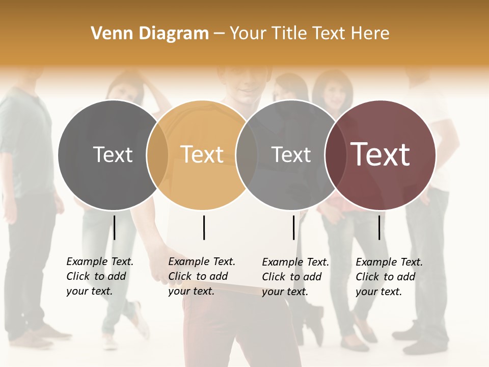 Handsome Advertising Team PowerPoint Template