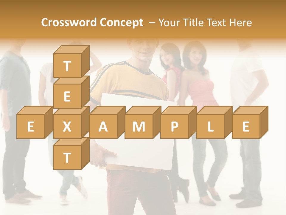 Handsome Advertising Team PowerPoint Template