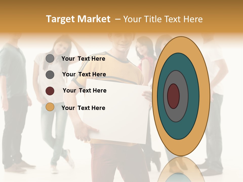 Handsome Advertising Team PowerPoint Template