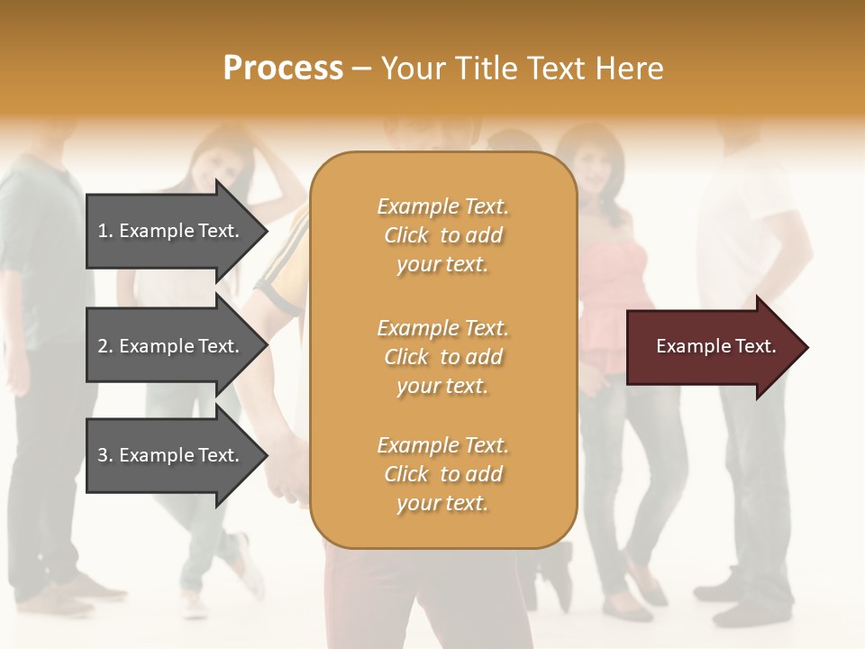 Handsome Advertising Team PowerPoint Template