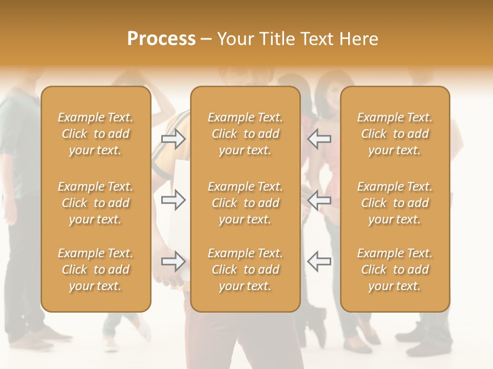 Handsome Advertising Team PowerPoint Template