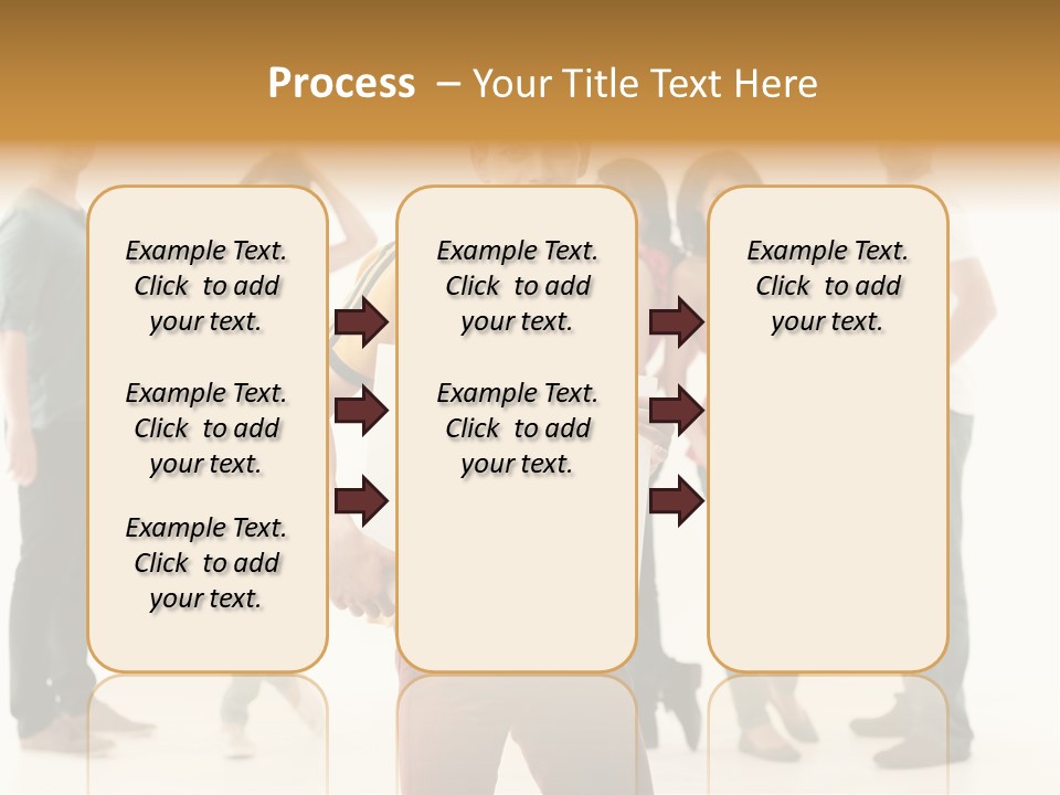 Handsome Advertising Team PowerPoint Template